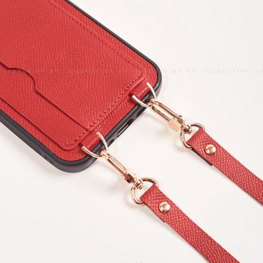 Epsom Leather iPhone Card Wallet Case 9