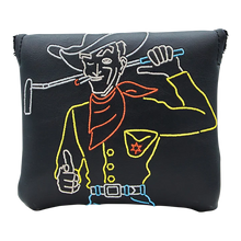 Load image into Gallery viewer, Bettinardi - 2022 PGA Championship Oklahoma Neon Mid-Sqaure Mallet Putter Headcover