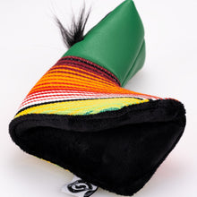 Load image into Gallery viewer, Mustache Sugar Skull - Blade Putter Cover Green