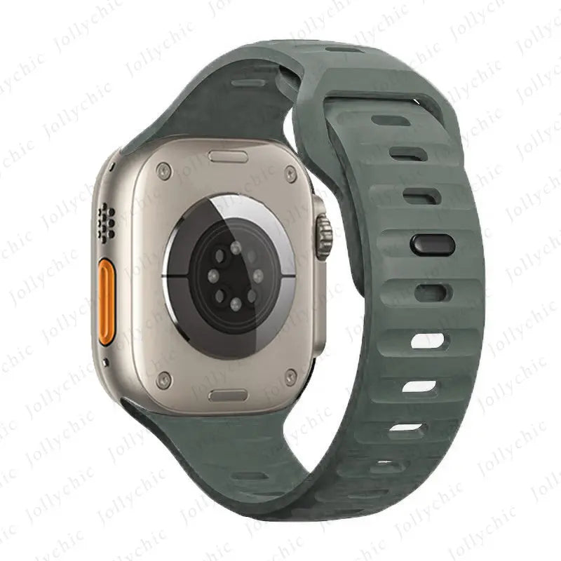 Silicone Band For Apple Watch Series 11/10/9/8/7/6/5/4/ SE / Ultra 1/2/3