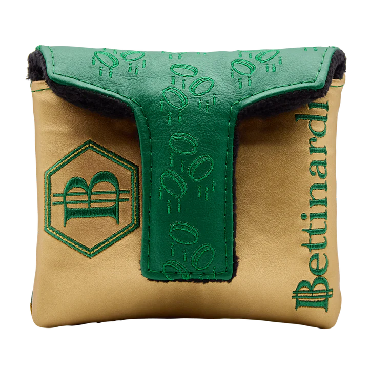 Bettinardi Gangster Cat Throne of Gold Mallet Putter Headcover