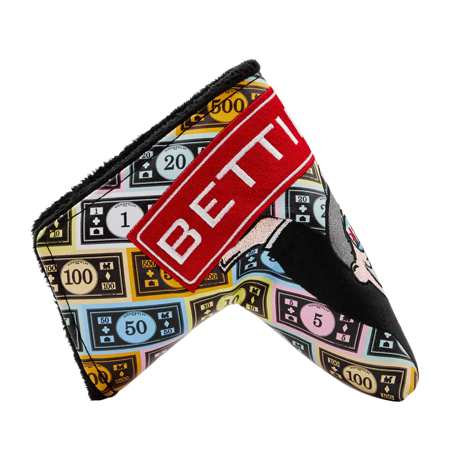 Bettinardi x Monopoly Chi Town Mr. Monopoly Blade Putter Headcover