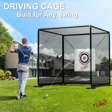 Load image into Gallery viewer, Golf Driving Practice Cage (Black)