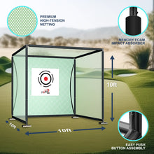 Load image into Gallery viewer, Golf Driving Practice Cage (Green)