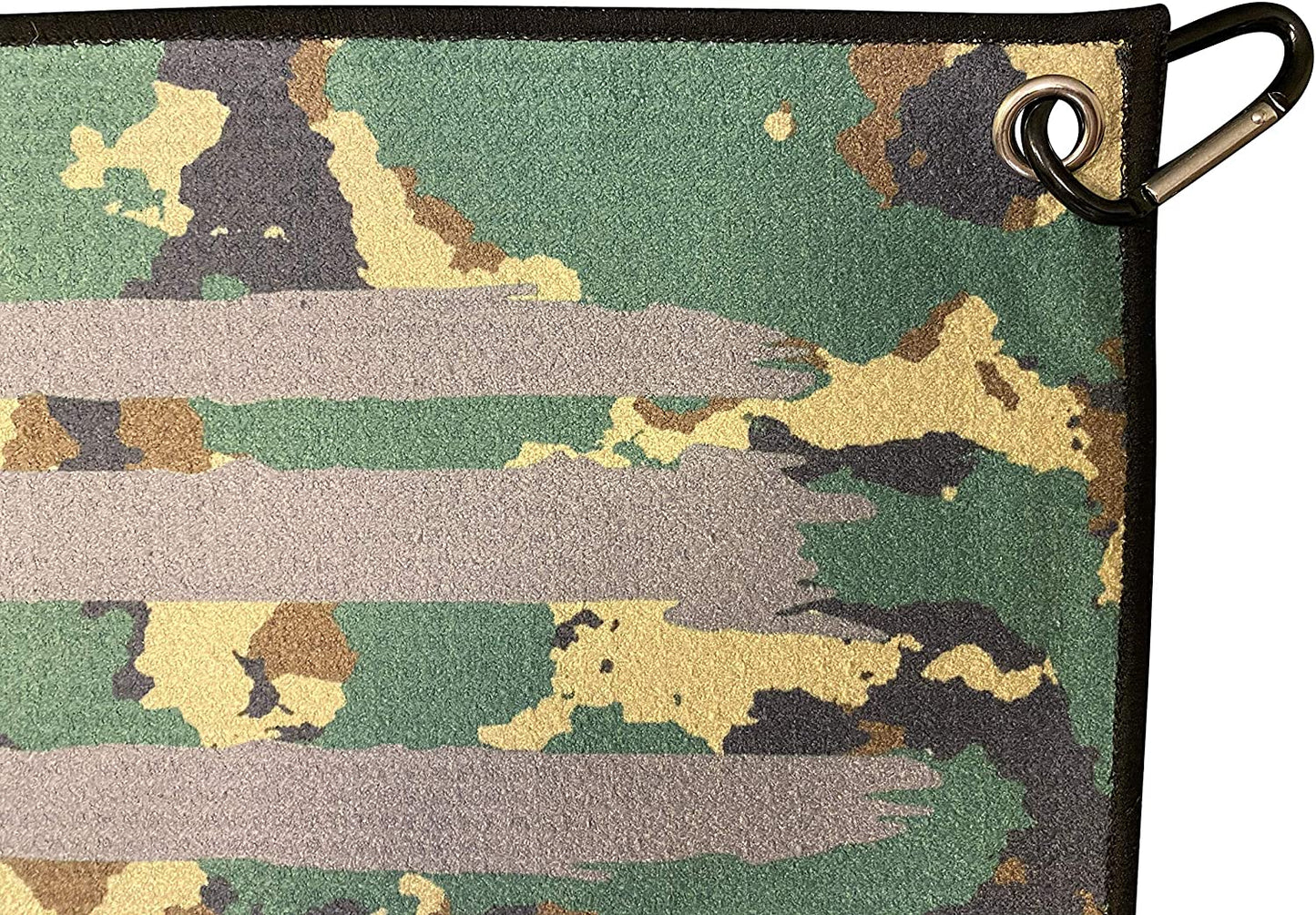 Microfiber Golf Towels - Military Camo Golf Towel with Carabiner Clip - Cool Gift Idea