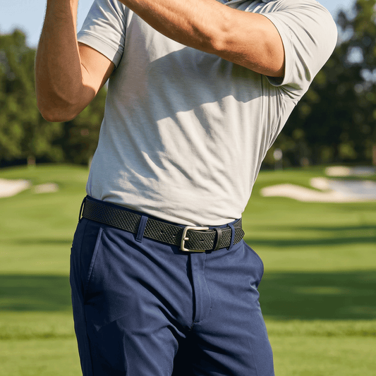 Embossed Golf Belt