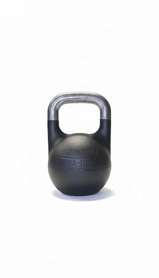 6–12 kg (13–26 lb) Adjustable Mace/Kettlebell System – Powder-Coated Ductile Iron – Black | SoCal Kettlebellz