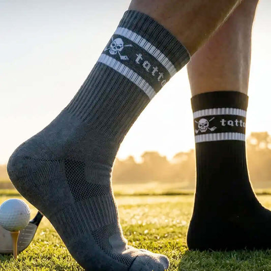 Performance Crew Cut Golf Socks - 3 Pack