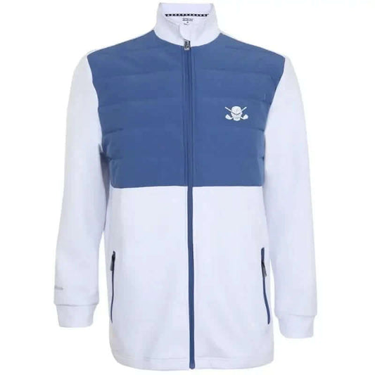 Men's Clubhouse Golf Jacket (White/Blue Dusk)