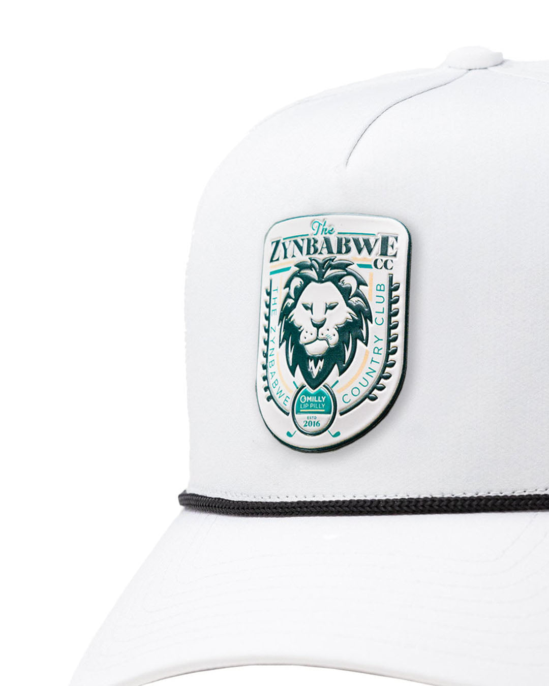 Perforated Rope Hat - Zynbabwe Country Club - White