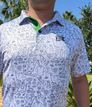 Load image into Gallery viewer, Golf Doodle Polo