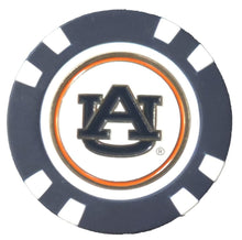 Load image into Gallery viewer, Officially Licensed Auburn Tigers Poker Chip Ball Marker