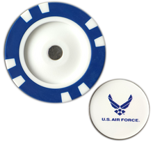 Load image into Gallery viewer, Officially Licensed U.S. Air Force Poker Chip Ball Marker