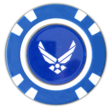 Load image into Gallery viewer, Officially Licensed U.S. Air Force Poker Chip Ball Marker