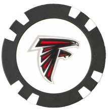 Load image into Gallery viewer, Officially Licensed Atlanta Falcons Poker Chip Ball Marker