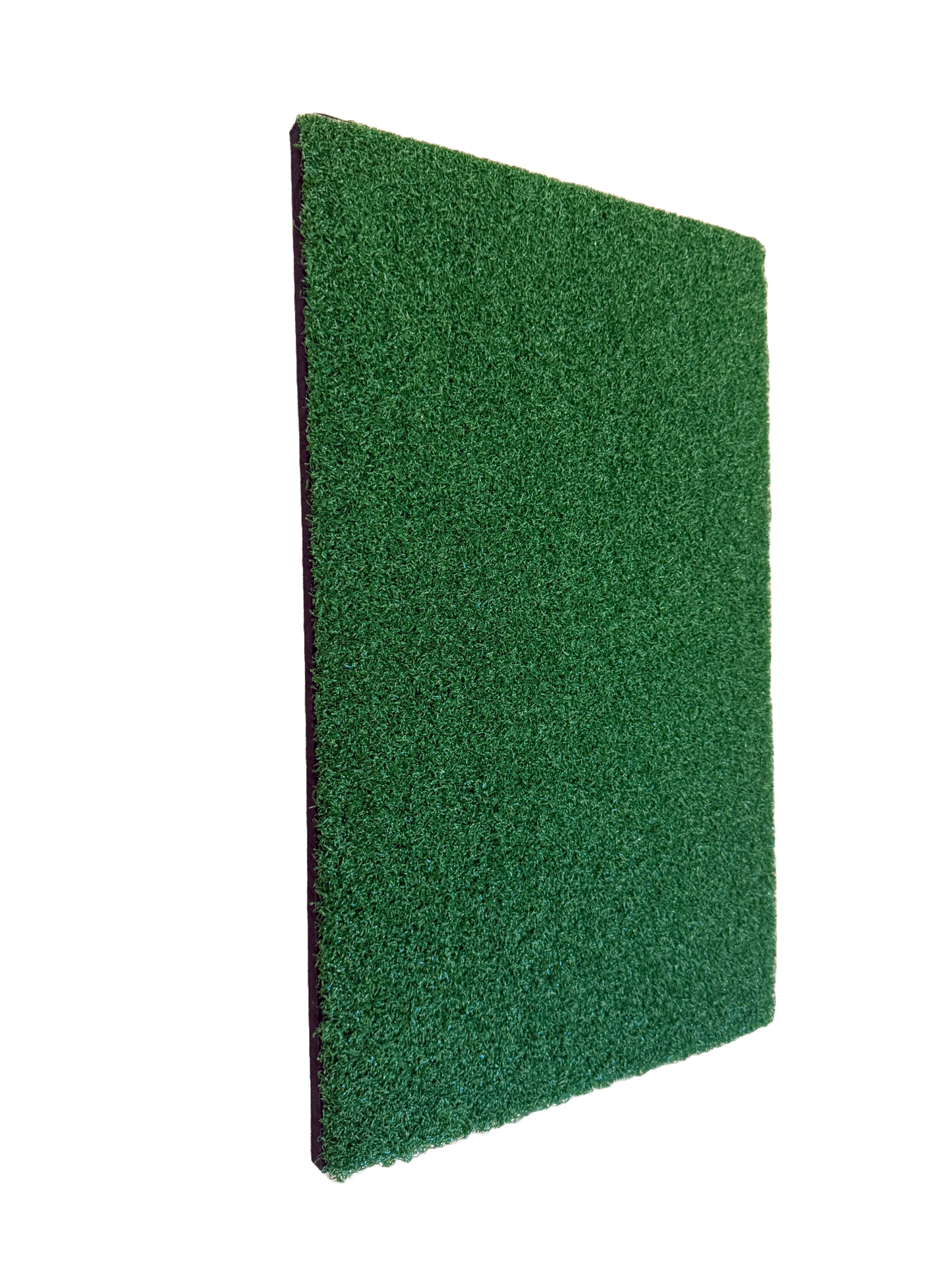 Golf Chipping Mat (16in x 10in) - Portable Practice Hitting Mat for Home with Real Turf