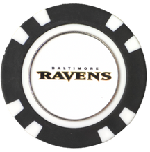 Load image into Gallery viewer, Officially Licensed Baltimore Ravens Poker Chip Ball Marker