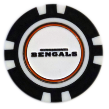 Load image into Gallery viewer, Officially Licensed Cincinnati Bengals Poker Chip Ball Marker