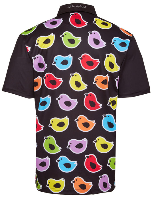 Birdie Hunting Mens Golf Polo Shirt by ReadyGOLF