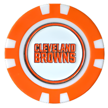 Load image into Gallery viewer, Officially Licensed Cleveland Browns Poker Chip Ball Marker