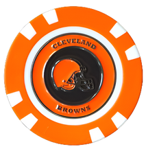 Load image into Gallery viewer, Officially Licensed Cleveland Browns Poker Chip Ball Marker