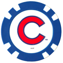 Load image into Gallery viewer, Officially Licensed Chicago Cubs Poker Chip Ball Marker