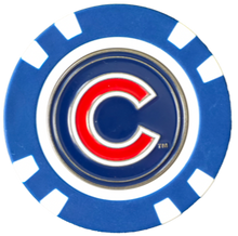 Load image into Gallery viewer, Officially Licensed Chicago Cubs Poker Chip Ball Marker