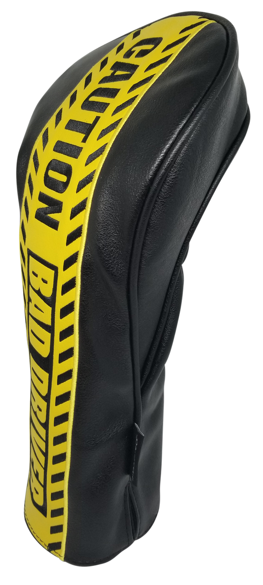 Caution: Bad Driver Embroidered Driver Headcover by ReadyGOLF