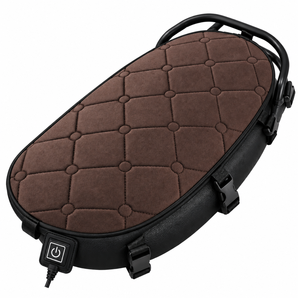 LITEGUEST Heated Motorcycle Seat Cover | USB Winter Riding Pad