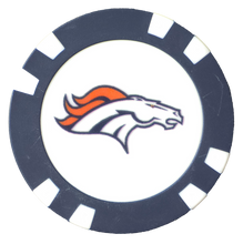 Load image into Gallery viewer, Officially Licensed Denver Broncos Poker Chip Ball Marker