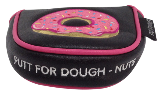Putt for Dough-Nuts Embroidered Doughnut Putter Cover - Mallet