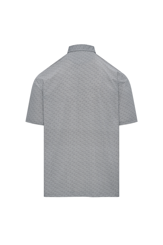 Tweed Snap Placket Polo