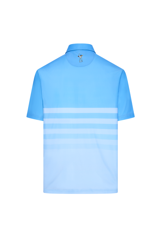 Ombre Striped Signature Polo