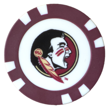 Load image into Gallery viewer, Officially Licensed Florida State Seminoles Poker Chip Ball Marker