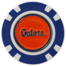 Load image into Gallery viewer, Officially Licensed Florida Gators Poker Chip Ball Marker