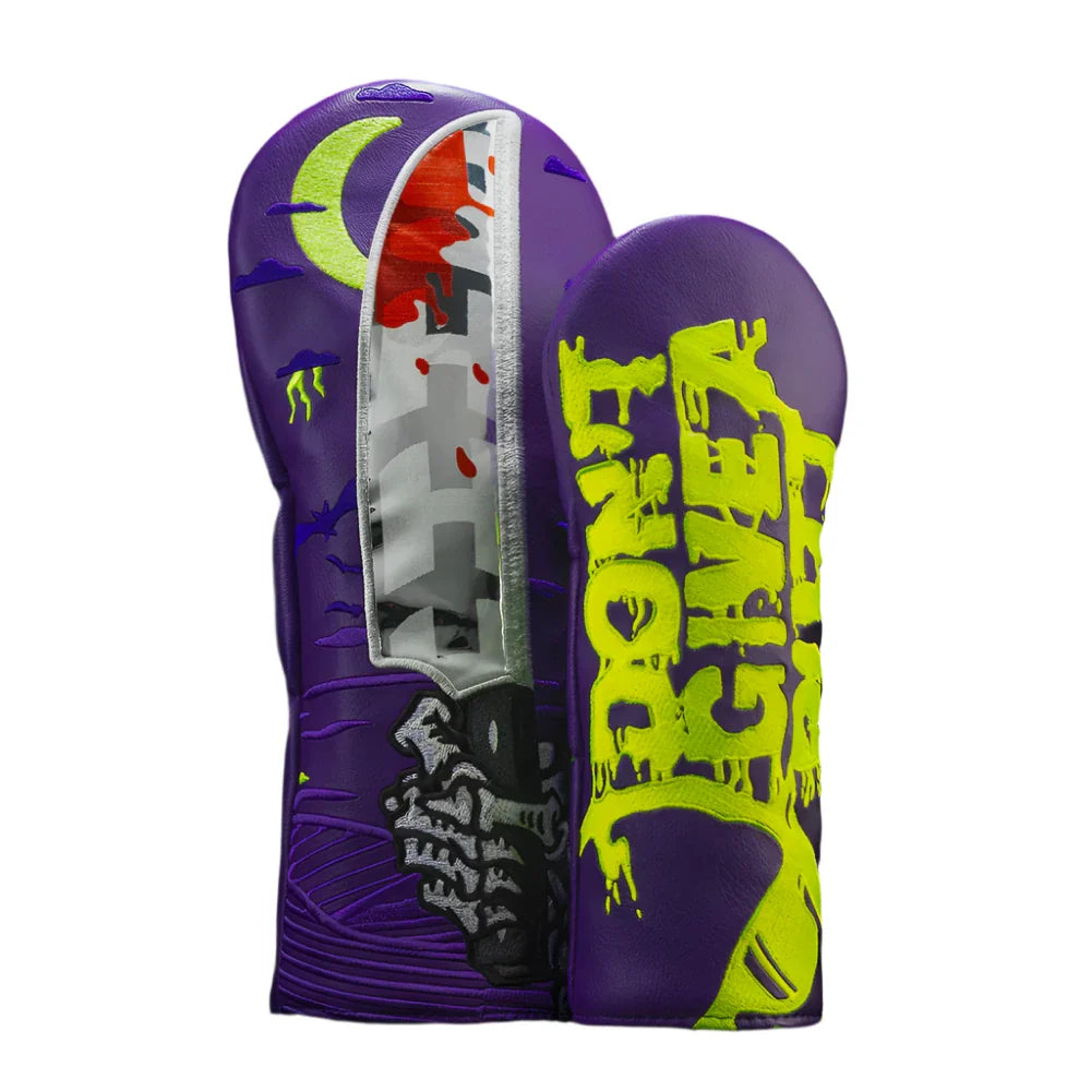 Swag Golf - Shut The Knife Up Purple/Green Wood Headcover Set