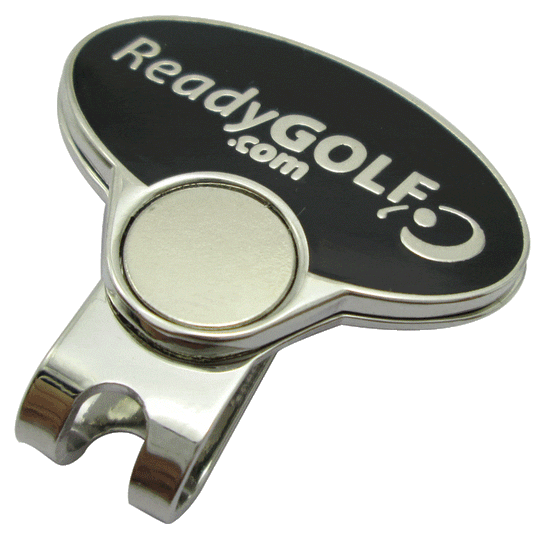 White Wine Crystal Ball Marker & Hat Clip by ReadyGOLF