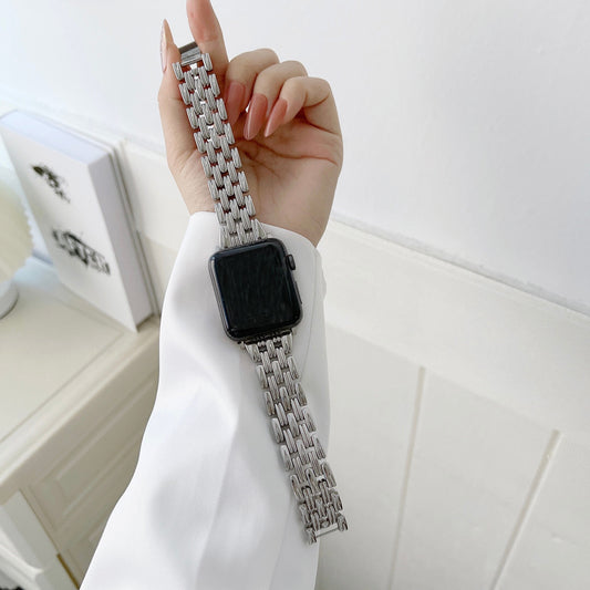 Stainless Steel Luxury Band for Apple Watch – Series 1–11 & Ultra
