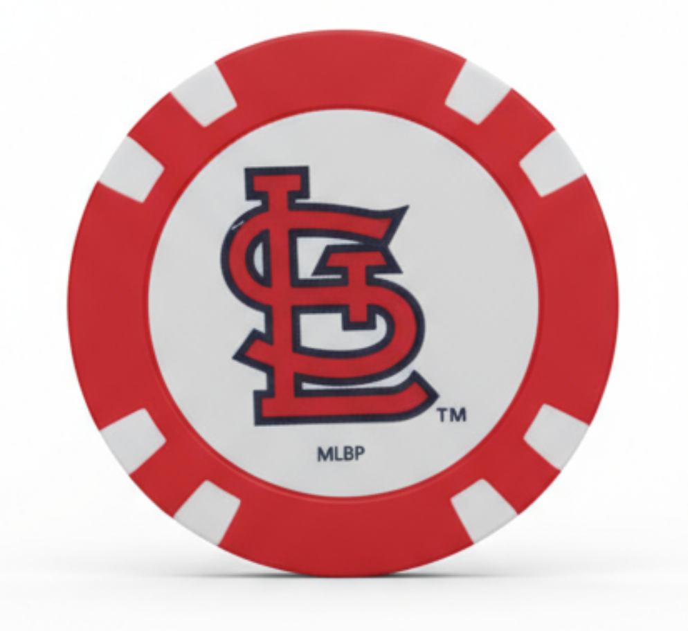 Officially Licensed St. Louis Cardinals Poker Chip Ball Marker