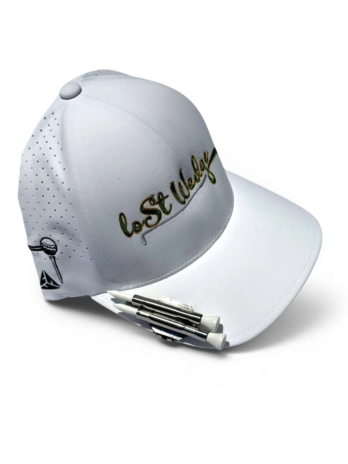 The Tee Clip® V.V | Patent-Pending Magnetic Golf Tee Holder for Hat