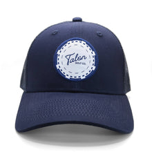 Load image into Gallery viewer, Poker Chip - Navy Blue Trucker Hat