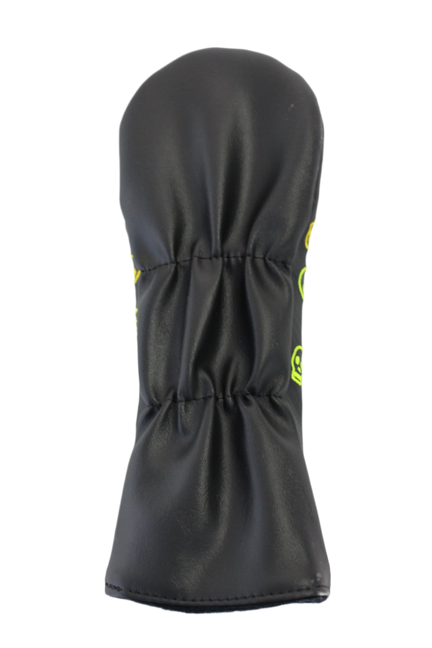 Swag Golf - Melted (Drip) Skull Black & Volt Green Fairway Wood Headcover *opened, no bag*