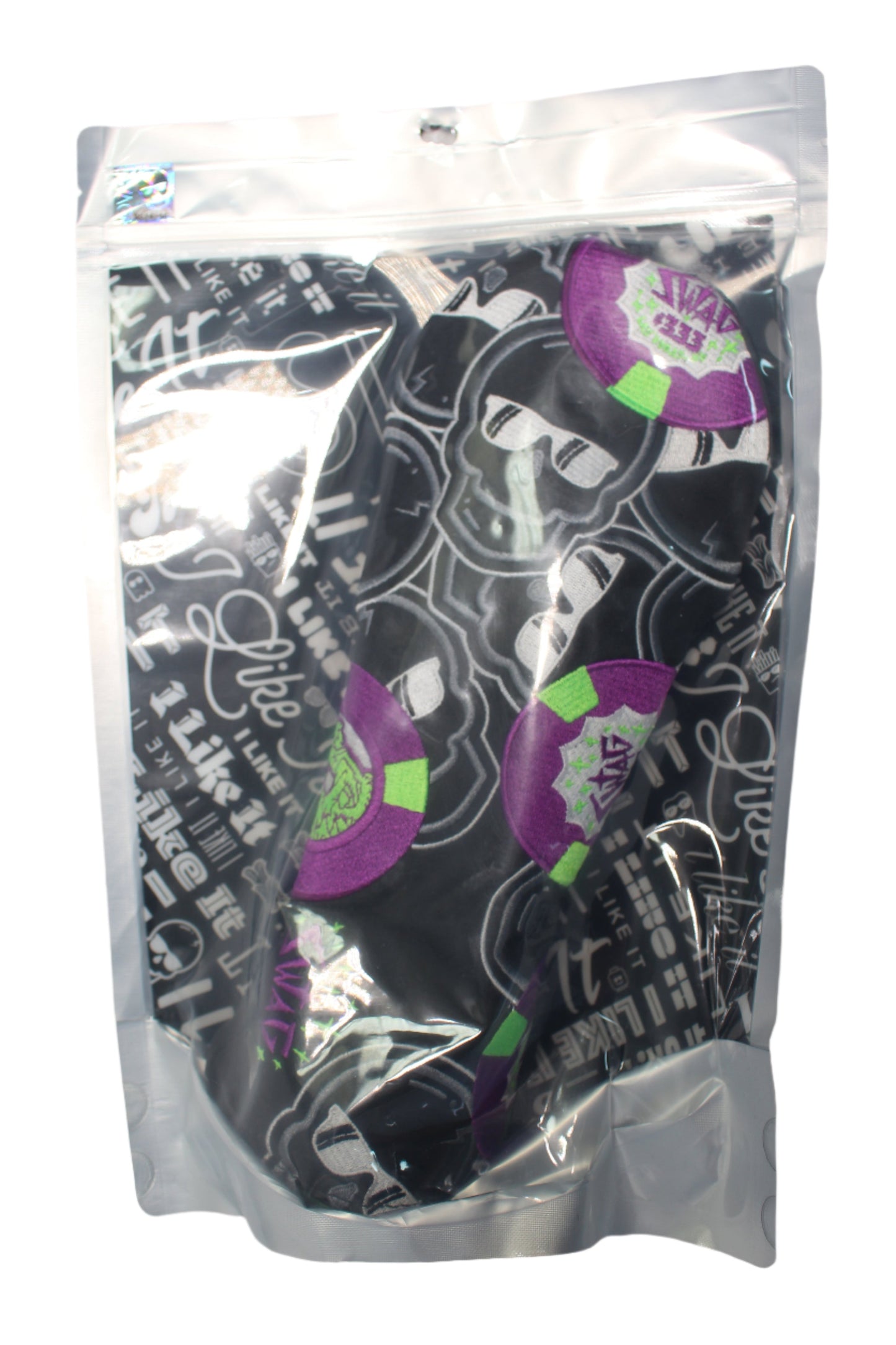 Swag Golf - Falling Poker Chips (Las Vegas) Black/Purple/Green Fairway Wood Headcover