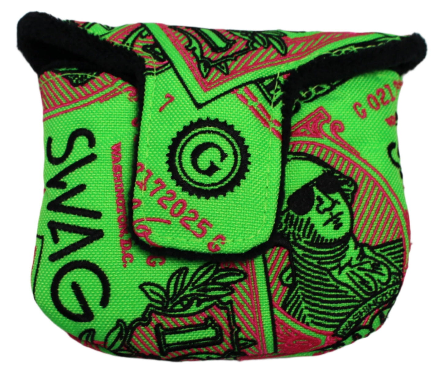 Swag Golf - Almighty Dollar 5.0 Washington Mallet Putter Headcover *opened, no bag*