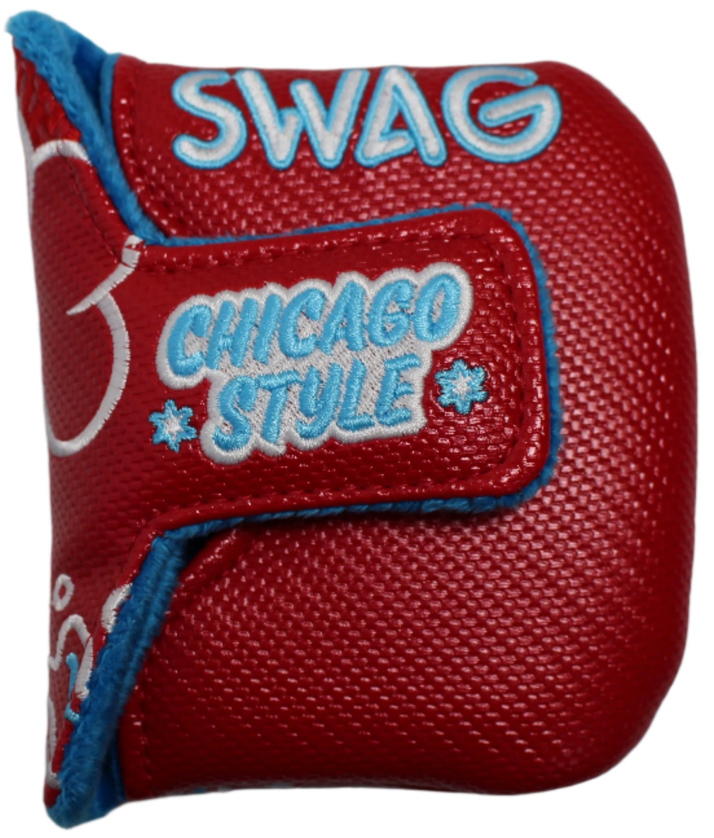 Swag Golf - Red/Blue/White Chicago Style Mallet Putter Headcover *opened, no bag*