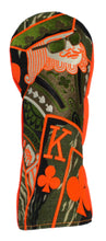Load image into Gallery viewer, Swag Golf - Swag King COTM Green/Black/Orange Fairway Wood Headcover *opened, no bag*