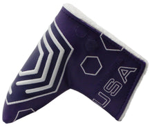 Load image into Gallery viewer, Bettinardi - Purple/White Hive Pattern Blade Putter Headcover