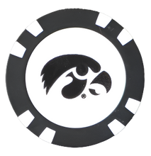 Load image into Gallery viewer, Officially Licensed Iowa Hawkeyes Poker Chip Ball Marker