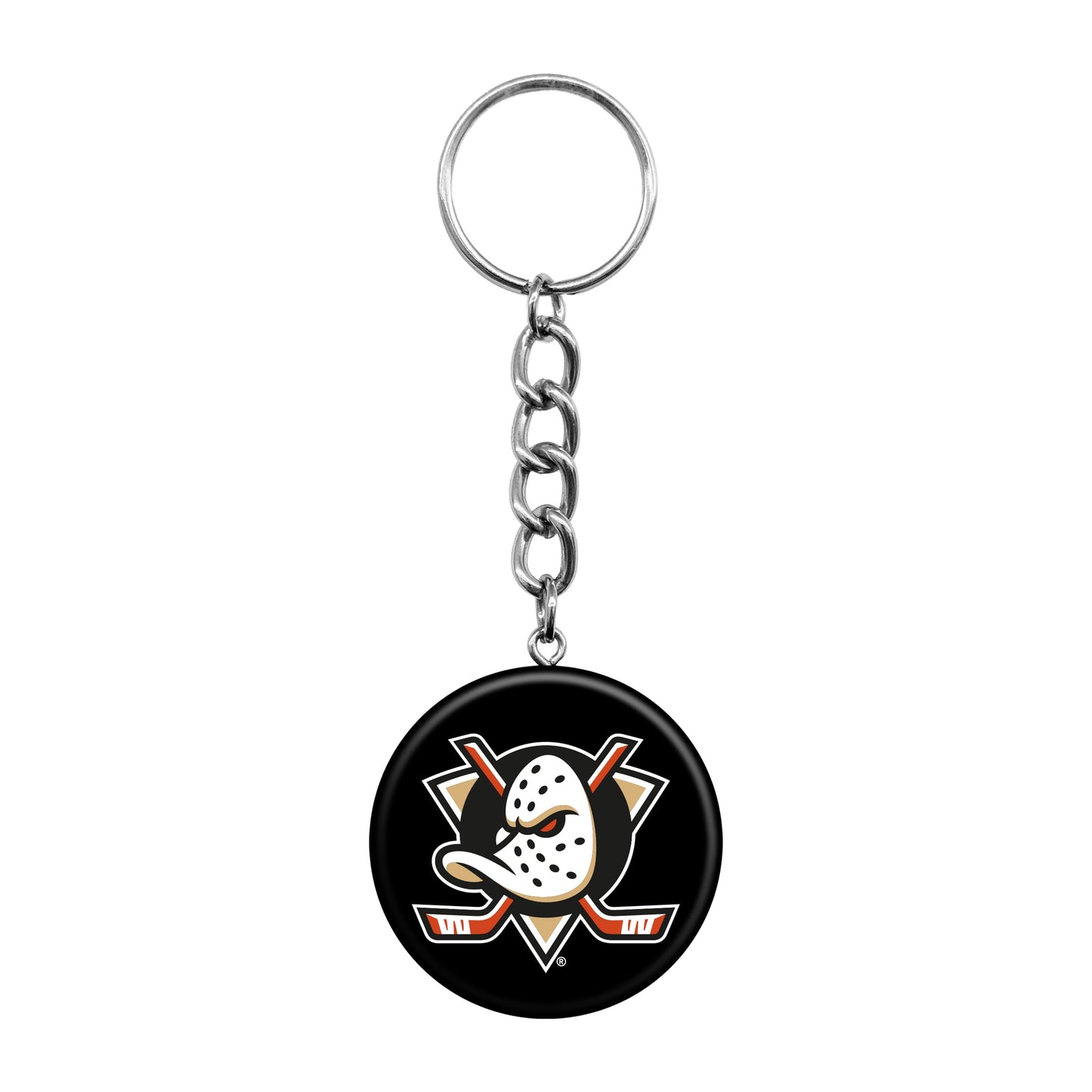 Anaheim Ducks Mini Hockey Puck Keychain