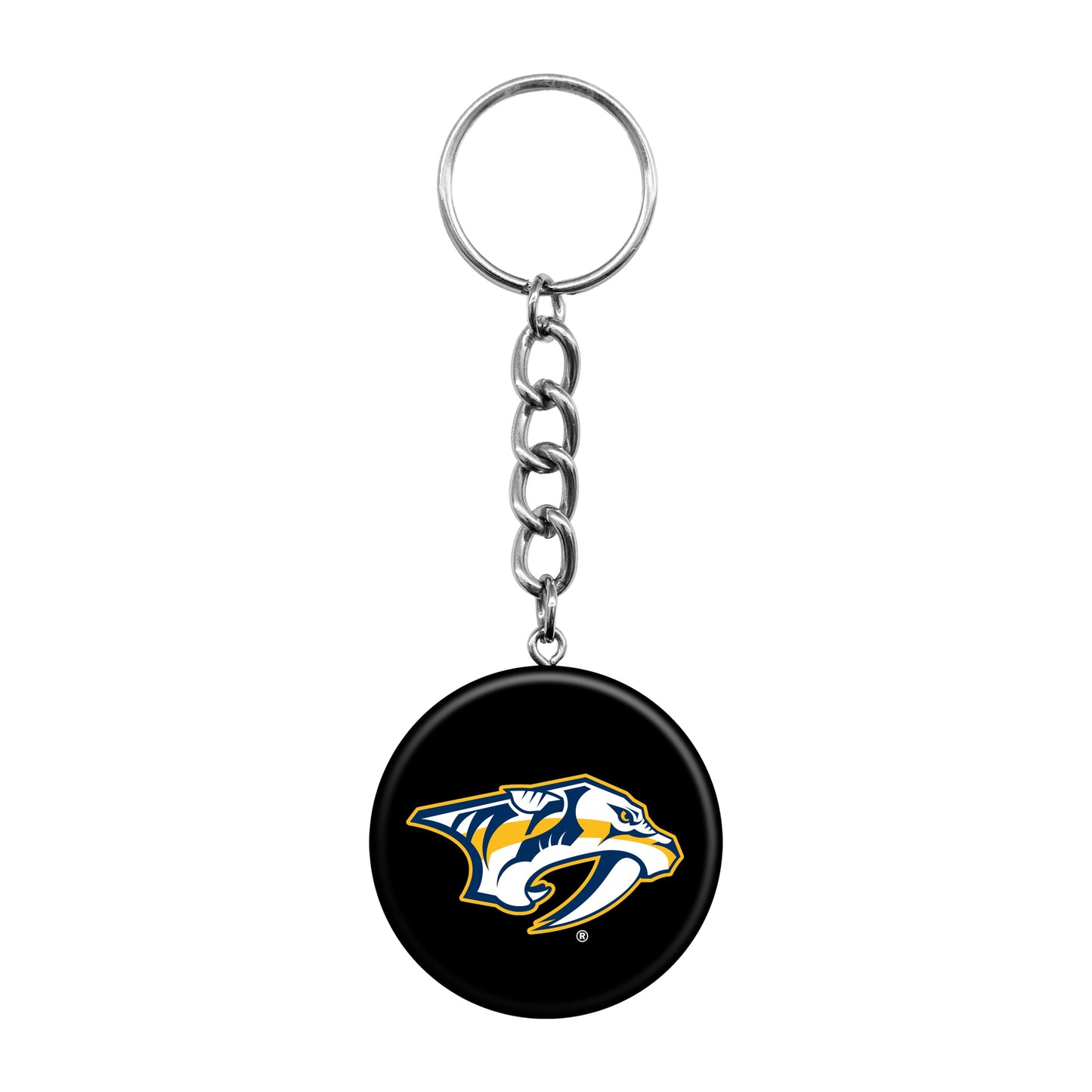 Nashville Predators Mini Hockey Puck Keychain